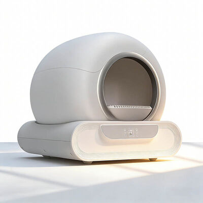 Smart Automatic Cat Litter Box, Low Tracking, Quiet Motor, Multi-Cat Friendly, OEM ODM Available