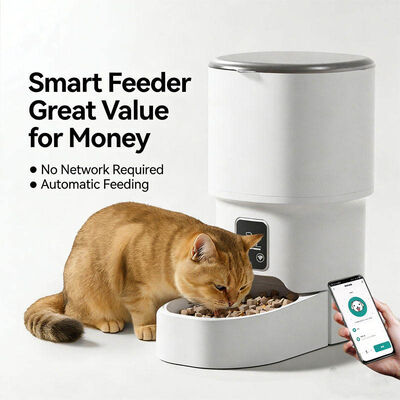 Automatic Pet Feeder 6L App Control Portion Control Battery Backup Smart Feeder B2B Wholesale OEM