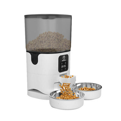 Automatic Dog Feeder, Portion Control, BPA Free, Food Freshness, Dual Bowls, Anti-Clog Easy Clean, Wholesale Supply