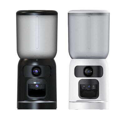 Smart Pet Feeder with Camera Remote Viewing Portion Control Sealed Hopper OEM ODM Custom Logo Bulk Supply
