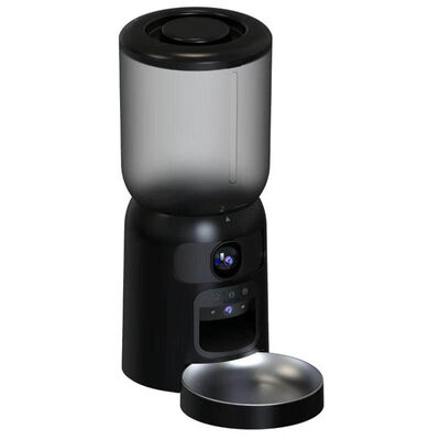 Smart Pet Feeder with Camera Remote Viewing Portion Control Sealed Hopper OEM ODM Custom Logo Bulk Supply
