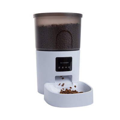 Smart Automatic Cat Feeder Large Capacity Anti-Jam Battery Backup Easy Clean Pet Food Dispenser Bulk