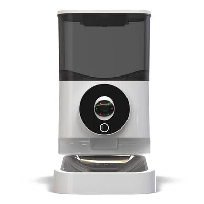 6L Smart Automatic Pet Feeder WiFi App Control Camera Two-Way Audio Battery Backup BPA-Free For EU US