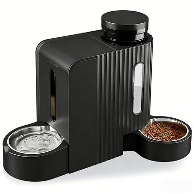 WiFi Automatic Cat Feeder Smart Timed Feeder Portion Control Anti-Stuck Dual Power Supply Pet Dispenser