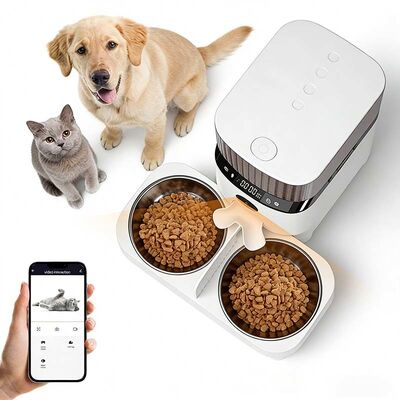 Smart Pet Feeder with Camera, WiFi Remote Control, Timed Meal, Voice Record, OEM ODM Bulk Supply