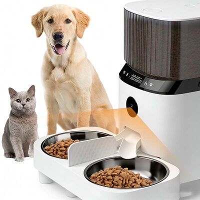 Smart Pet Feeder with Camera, WiFi Remote Control, Timed Meal, Voice Record, OEM ODM Bulk Supply