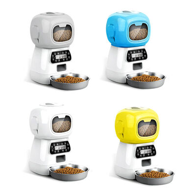 Smart Automatic Pet Feeder, Large Capacity, Timed Programmable, Dual Power, Wholesale OEM Factory