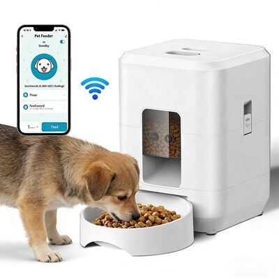 Automatic Pet Feeder WiFi App Control Large Capacity Timer Dual Power BPA Free Bulk Wholesale