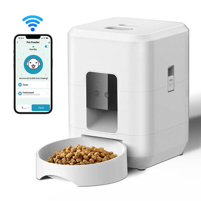 Automatic Pet Feeder WiFi App Control Large Capacity Timer Dual Power BPA Free Bulk Wholesale