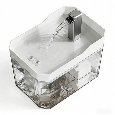 OEM Automatic Pet Water Fountain Ultra Quiet Filtered Large Capacity Stainless Steel Wholesale Supplier