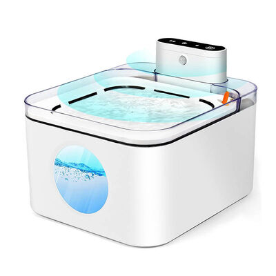 Pet Water Fountain Automatic Quiet Filtered BPA-Free Dispenser, Bulk Wholesale OEM For Multi Pet Use