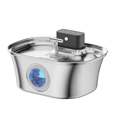 Pet Water Fountain Automatic Quiet Filtered BPA-Free Dispenser, Bulk Wholesale OEM For Multi Pet Use