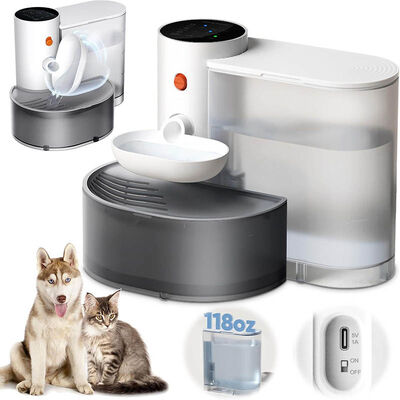 OEM Smart Pet Water Fountain | Rechargeable | Quiet | Filtered | Custom Logo For Pet Brands