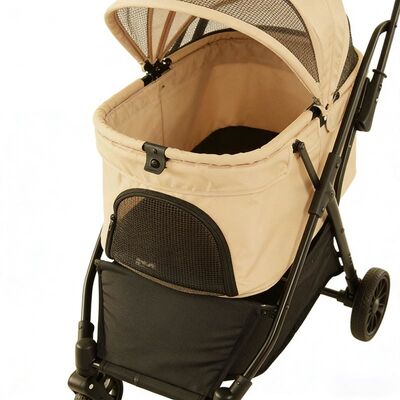Stable Foldable Pet Stroller, Short Lead Time Universal Wheel Pet Push Cart Wholesale For Distributors