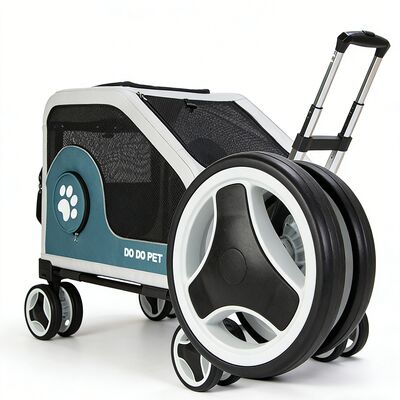 Terrain Pet Stroller Foldable Detachable Washable Comfortable Multi-Pet Travel Stroller B2B Wholesale