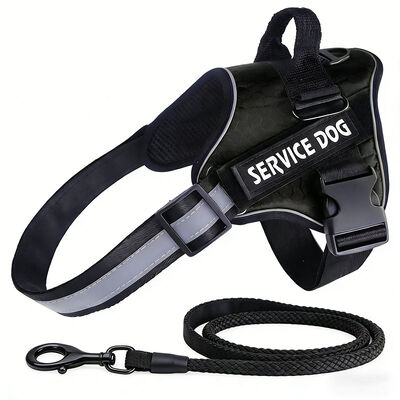 Wholesale No Pull Dog Harness Heavy Duty Service Pet Harness Bulk Custom For Large Working Dog
