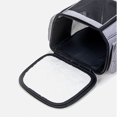 Pet Backpack Carrier Wholesale, Water Resistant Hiking Pet Backpack With Side Pockets, Bulk Supply
