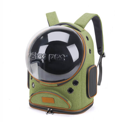 Pet Backpack Carrier Bulk, Panoramic Clear Cat Backpack Breathable Pet Bag OEM For B2B Pet Shop Buyers