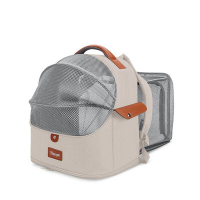 Pet Backpack Carrier Wholesale Factory Supply, Cute Cat Face Ventilated Travel Bag Custom Logo Carrier