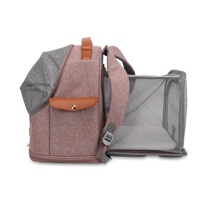 Pet Backpack Carrier Wholesale Factory Supply, Cute Cat Face Ventilated Travel Bag Custom Logo Carrier